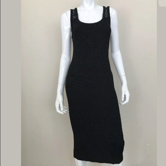 michael kors ribbed sweater dress